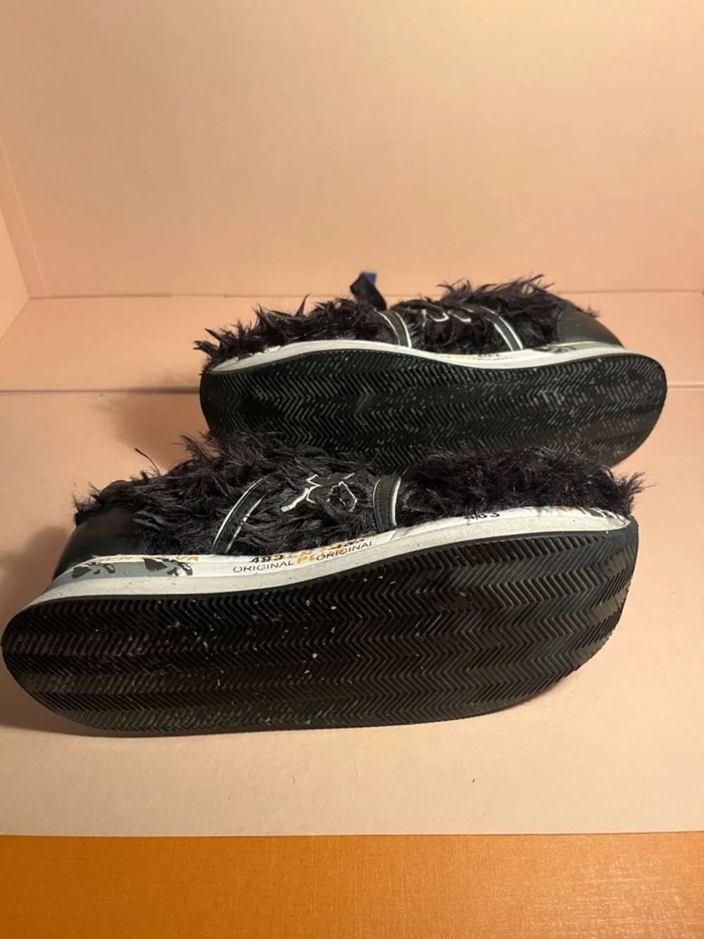 PREMIATA women’s Furry Sneakers size 37 - Luxury Brand